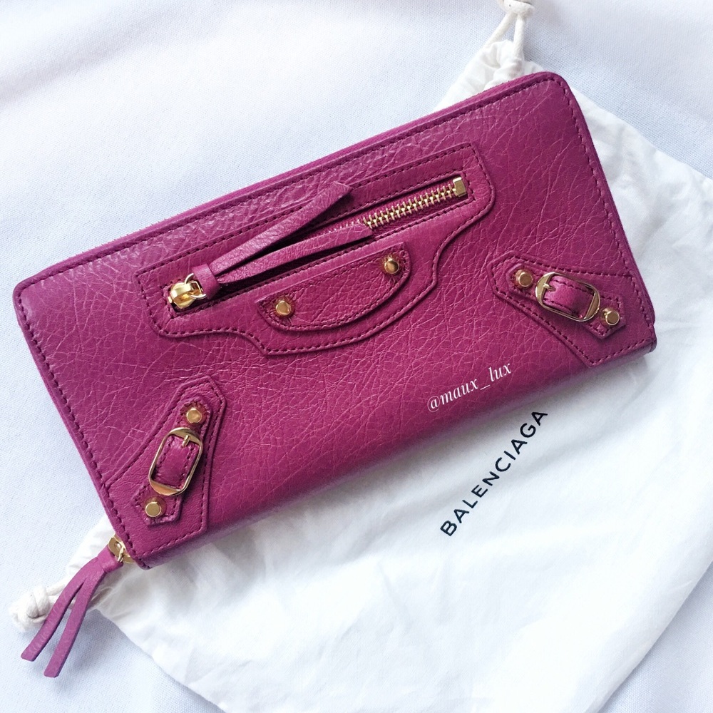 🌸SOLD🌸Balenciaga Continental Wallet Clutch - Picture 1 of 8